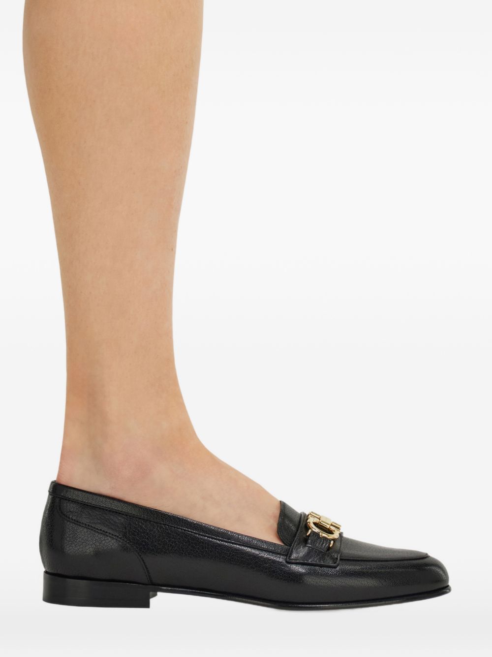 Gancini ornament moccasin 01L663BAX 793525NERO FERRAGAMO 