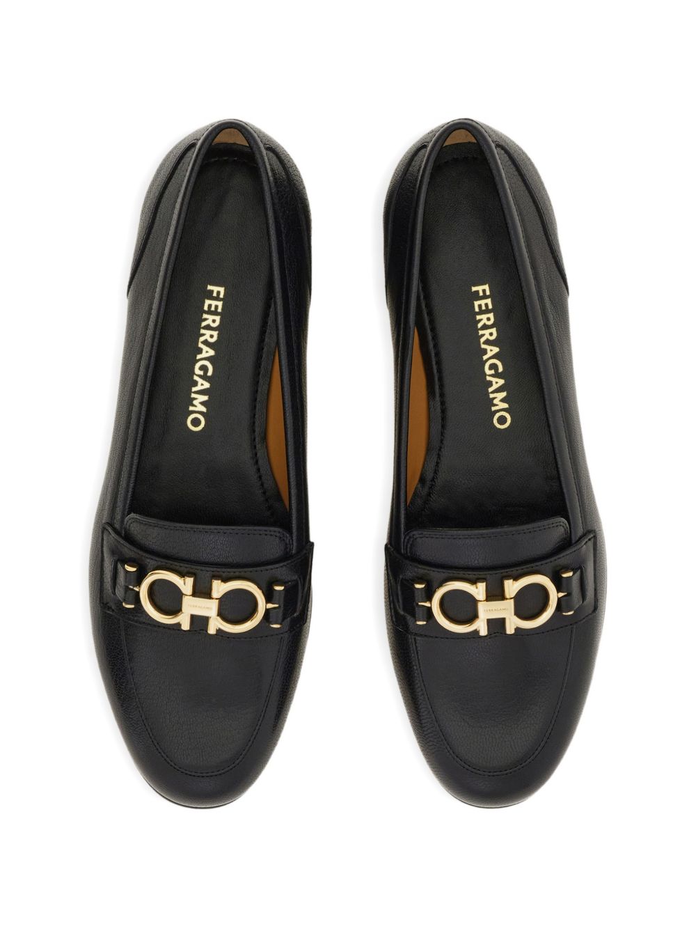 Gancini ornament moccasin 01L663BAX 793525NERO FERRAGAMO 