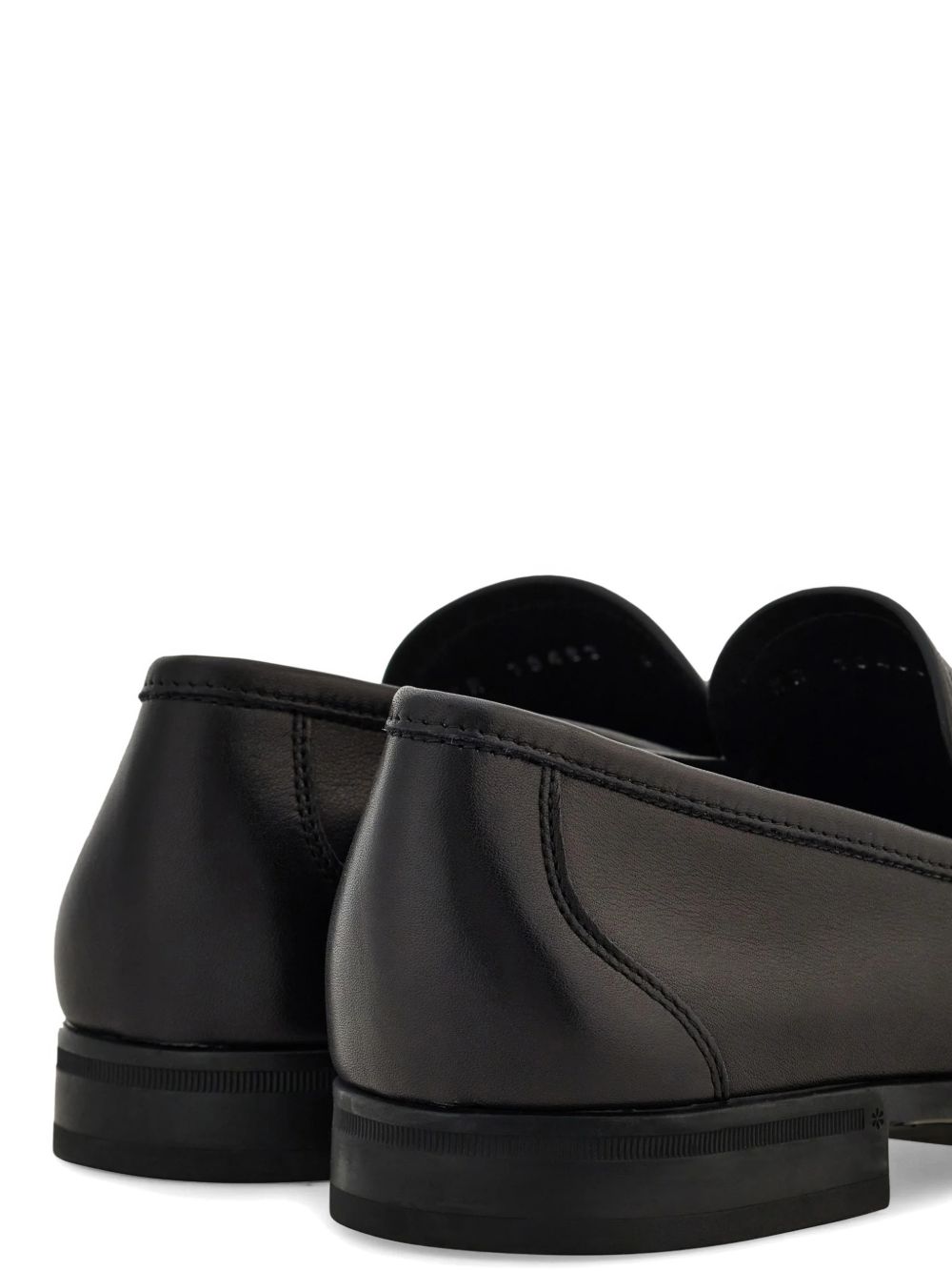 Gancini ornament moccasin 02A783 SUPREME 793315NERO FERRAGAMO 