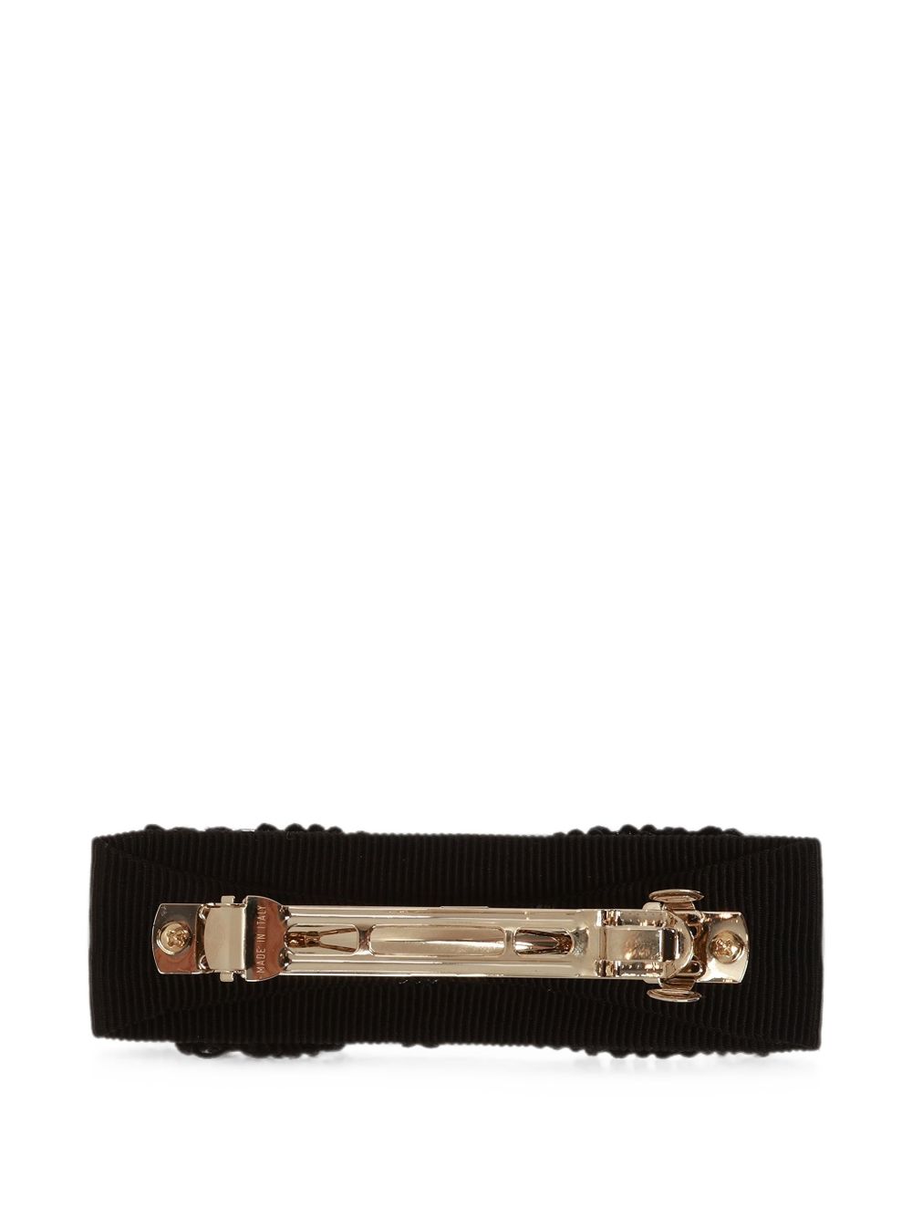 VARA hair slide 346972 FERM.BELLO 662681NERO/ORO CH. FERRAGAMO 