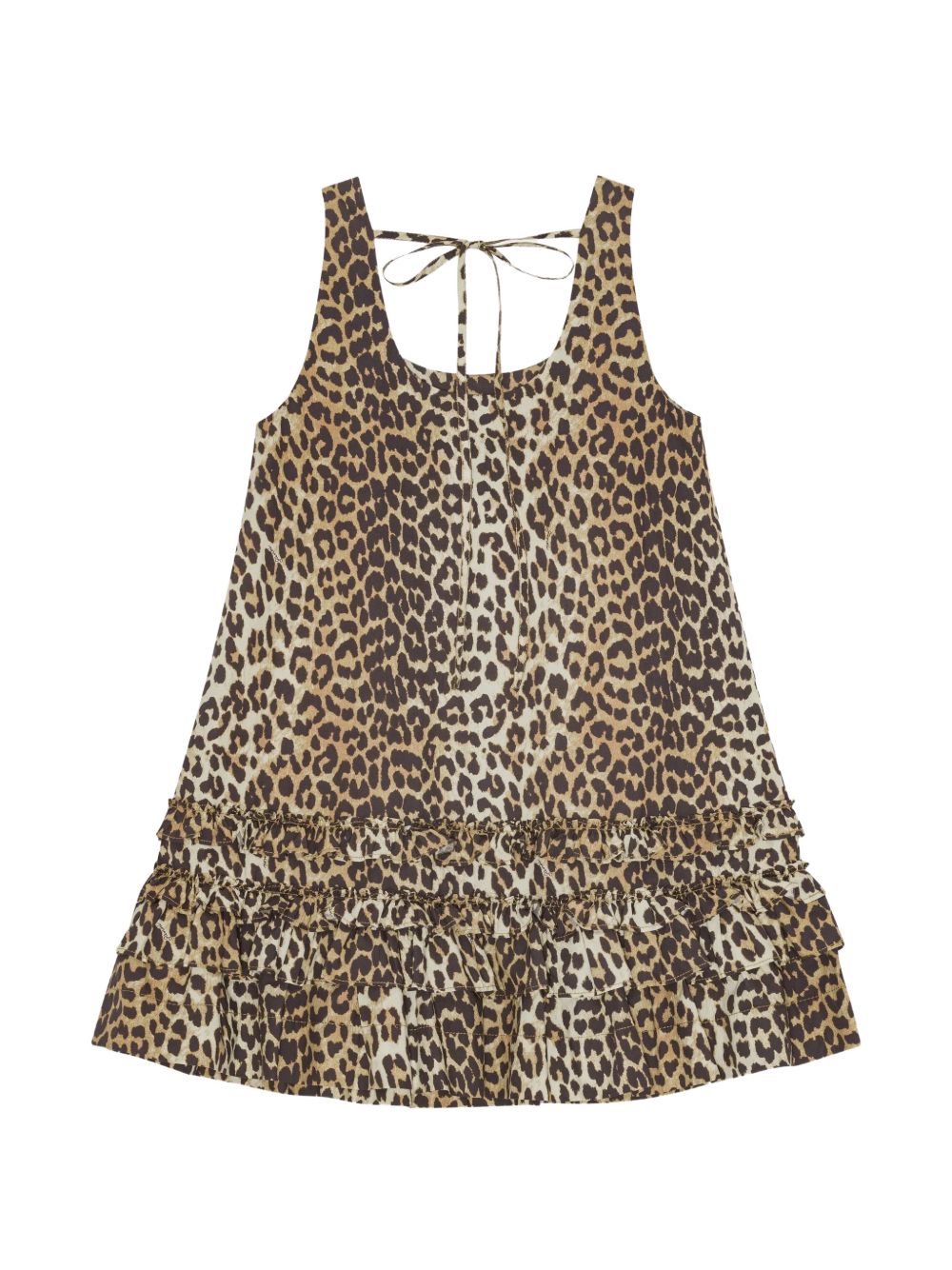 Organic Cotton Mini Dress A1030760 859 GANNI 