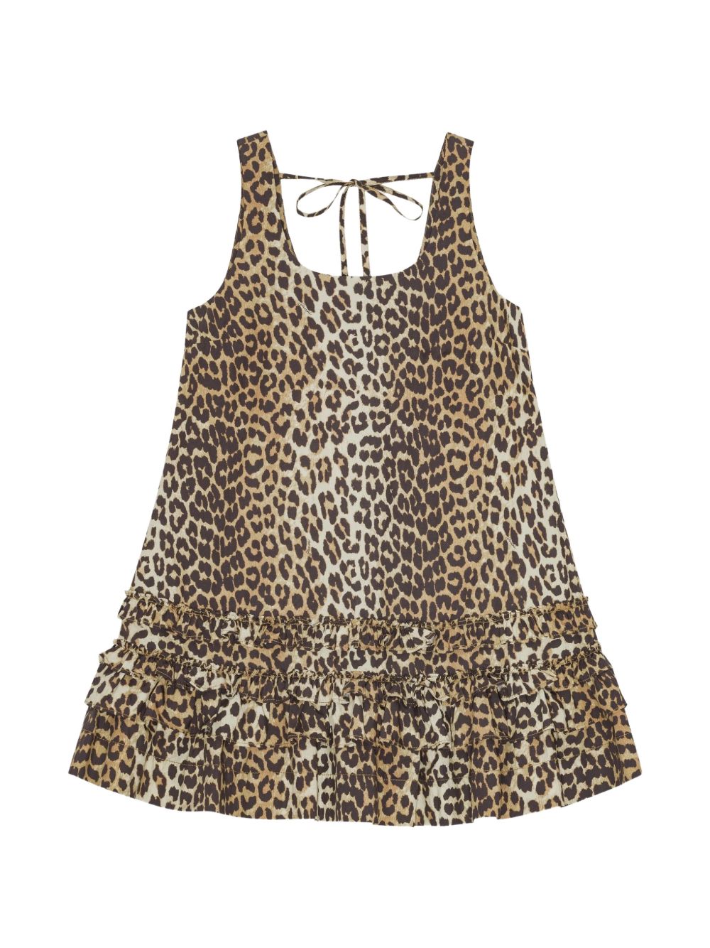 Organic Cotton Mini Dress A1030760 859 GANNI 