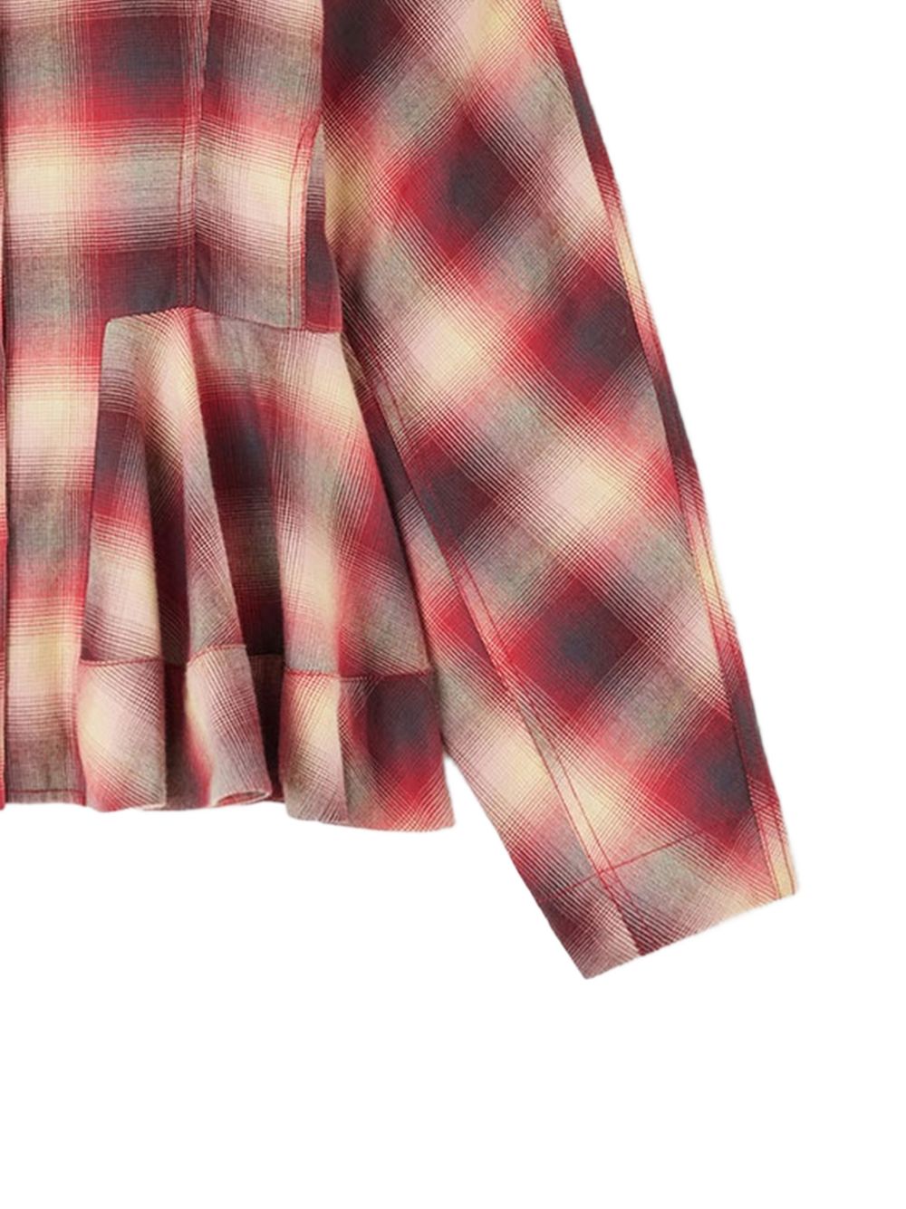 Shirt in Check Flannel A1040414 266 GANNI 