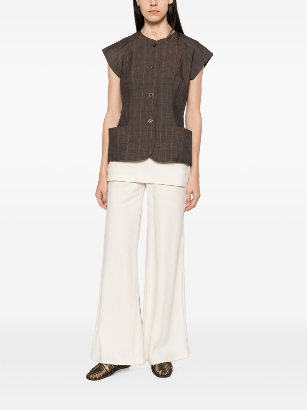 Light Wool blouse A1040419 296 GANNI 