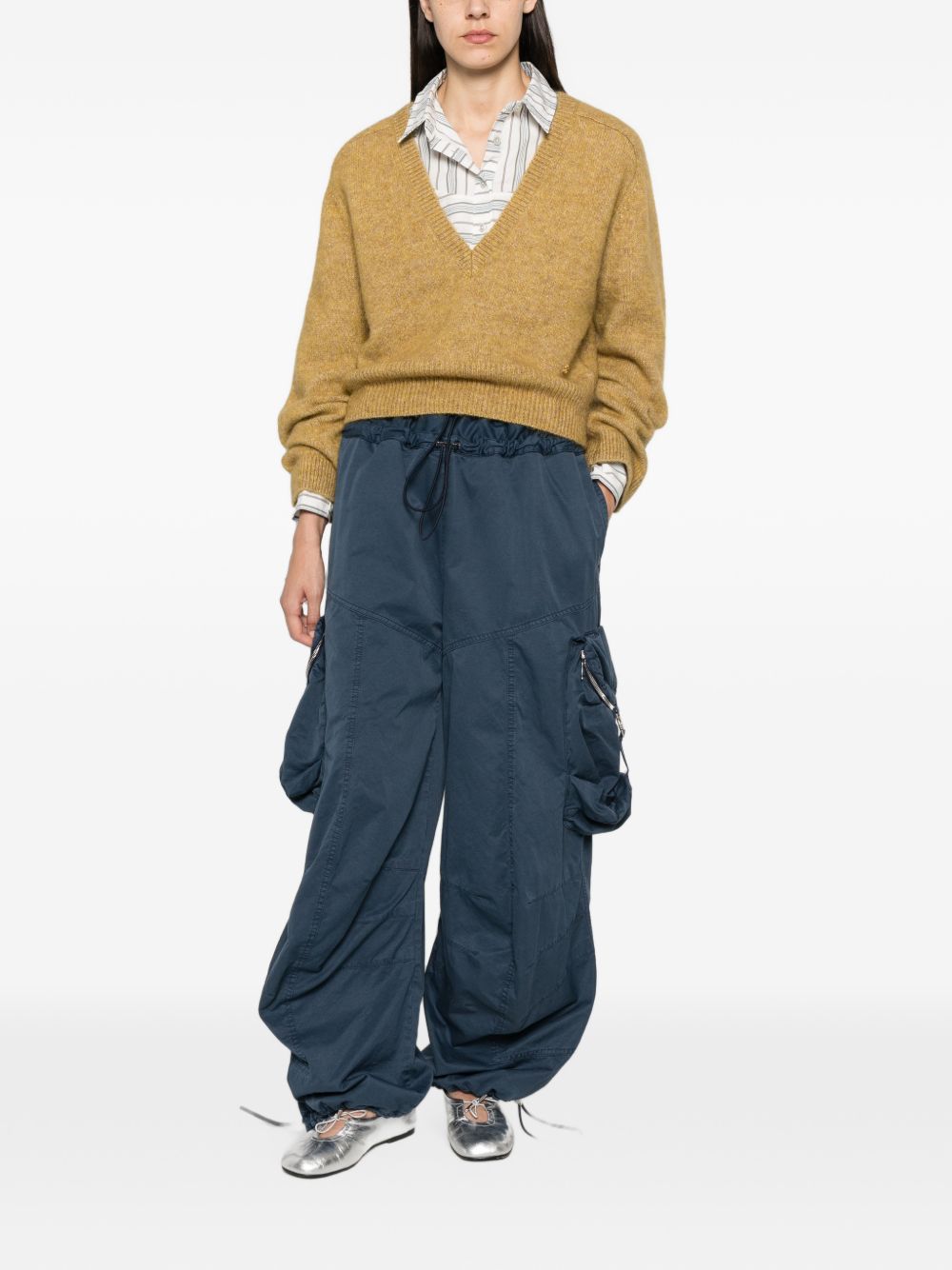 Mohair blend sweater A1150050 576 GANNI 