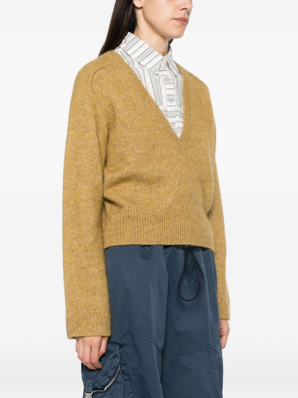 Mohair blend sweater A1150050 576 GANNI 