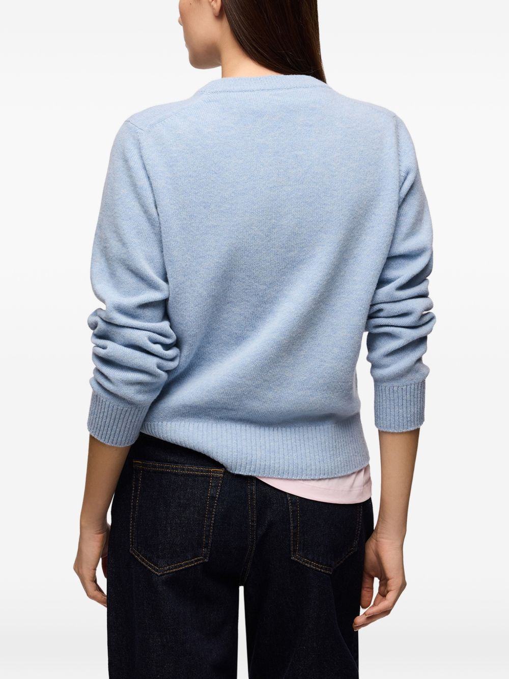 Floral crew neck sweater A1150059 ZXF GANNI 
