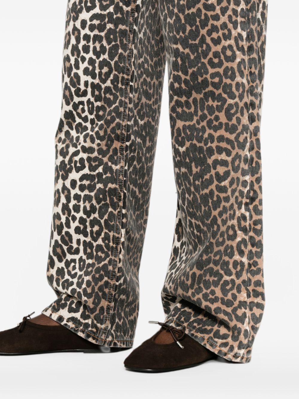 Wide-leg jeans A1190039 859 GANNI 