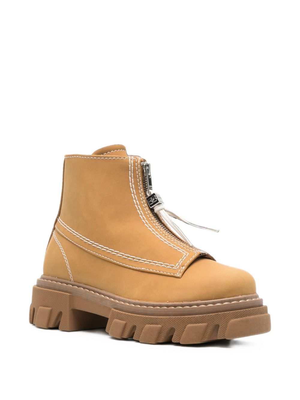 Cleated zip ankle boots D1010029 ZZQ GANNI 