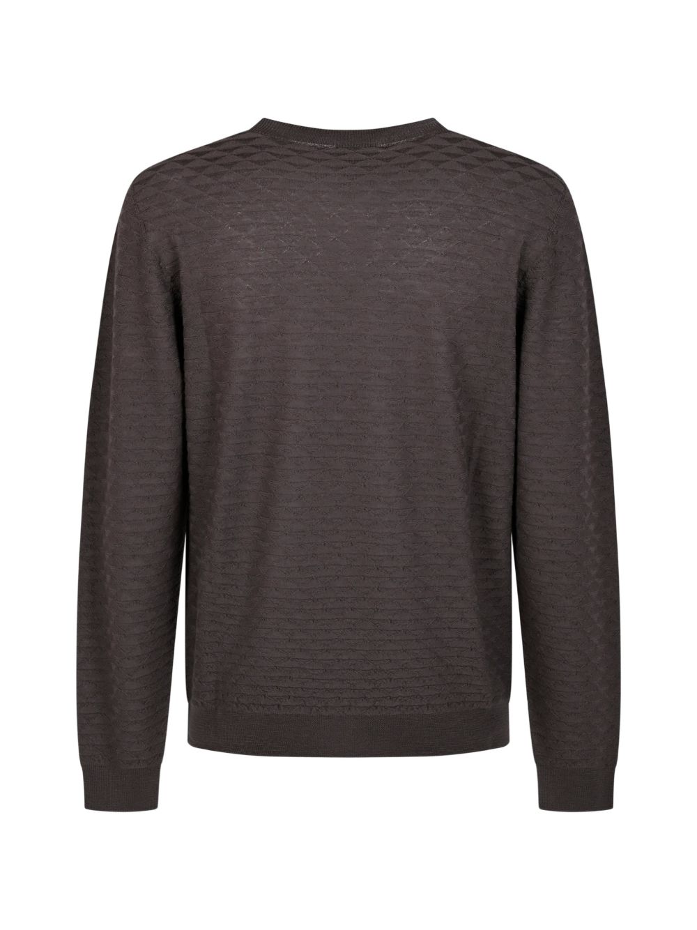 diamond-knit sweater GM003873 AF28176U7001 GIORGIO ARMANI 