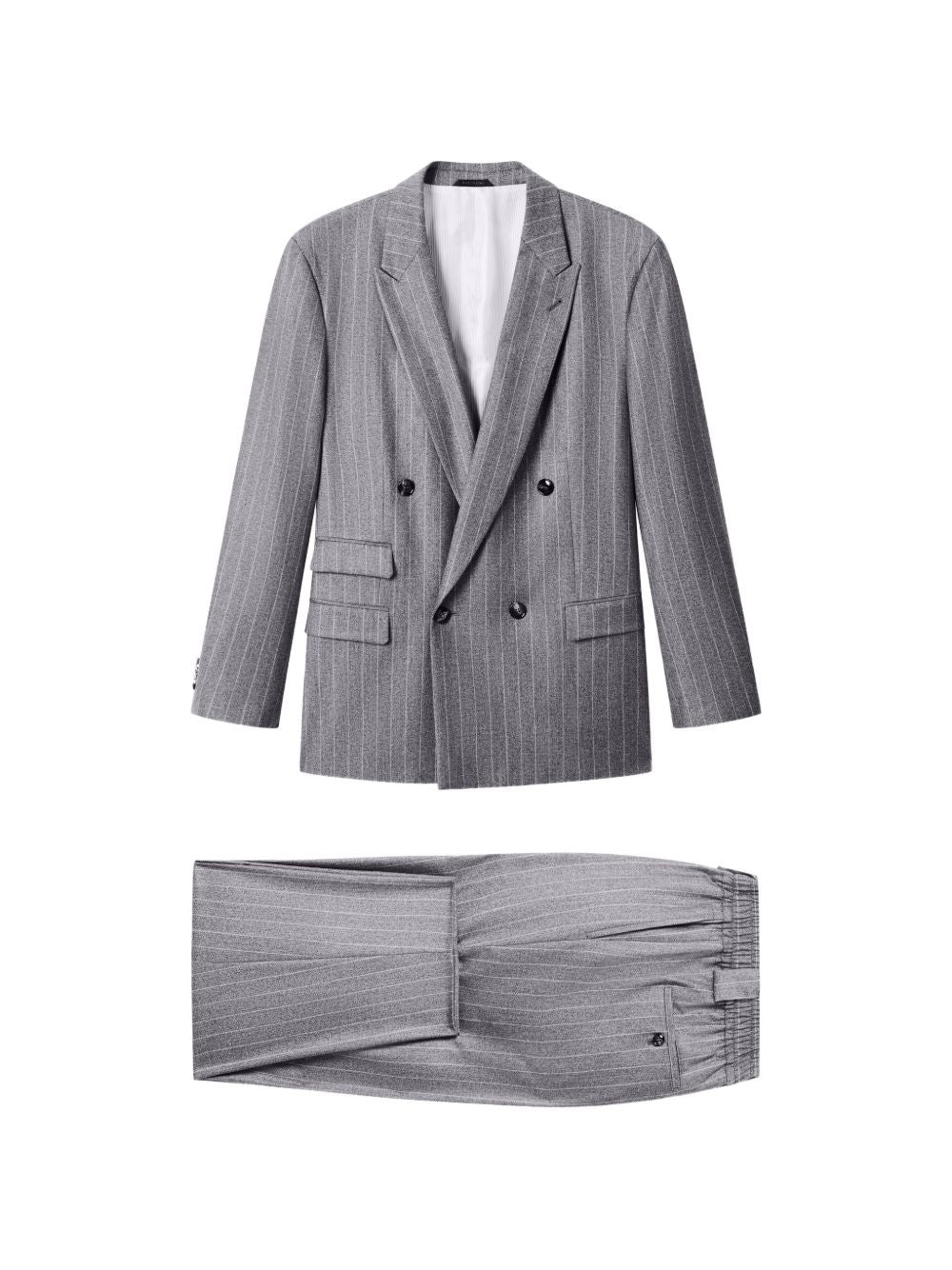 pinstripe double-breasted suit GM004713 TE23886M8112 GIORGIO ARMANI 