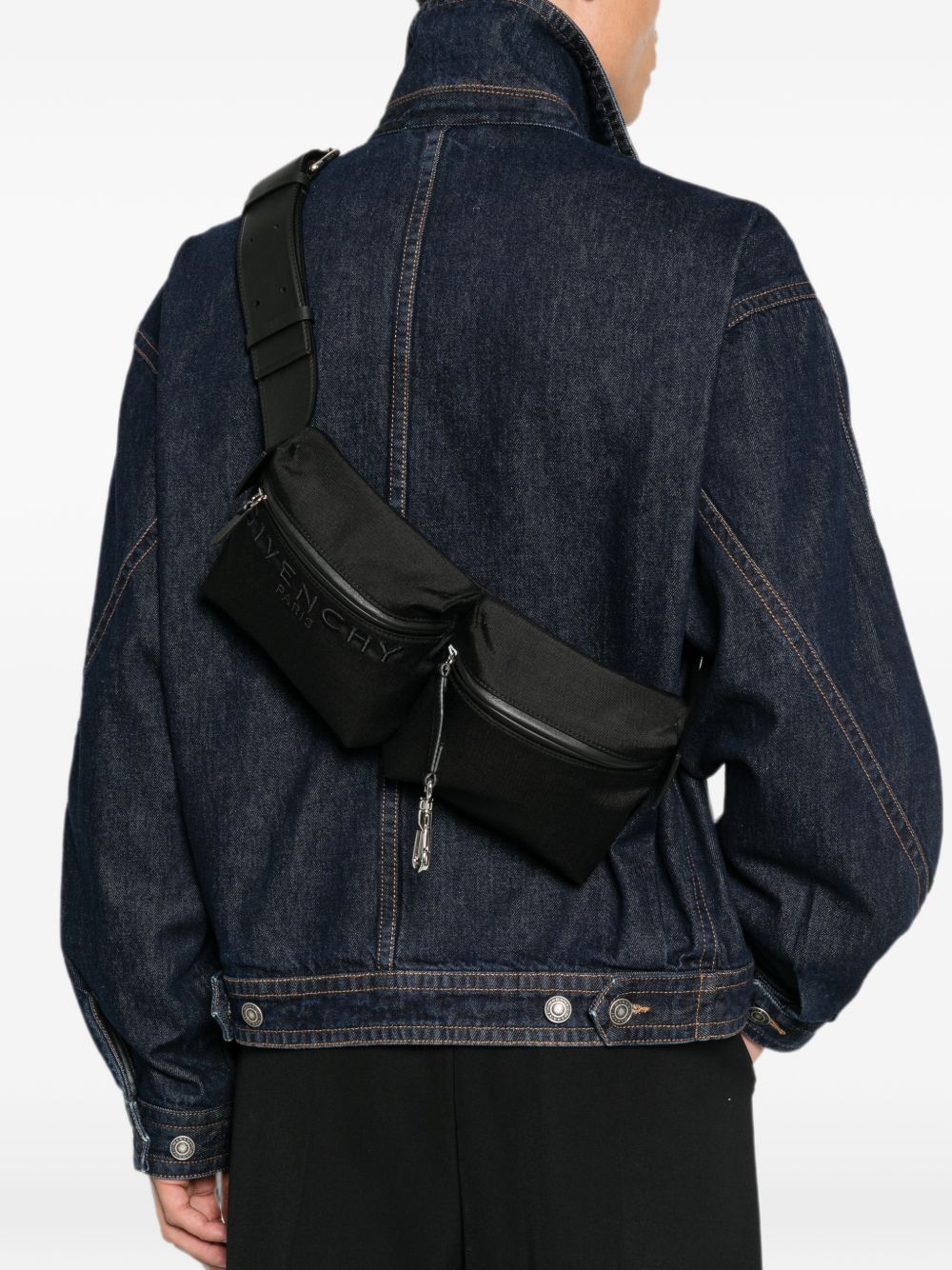 Cargo belt bag in canvas BK50G7K21W 001 GIVENCHY 
