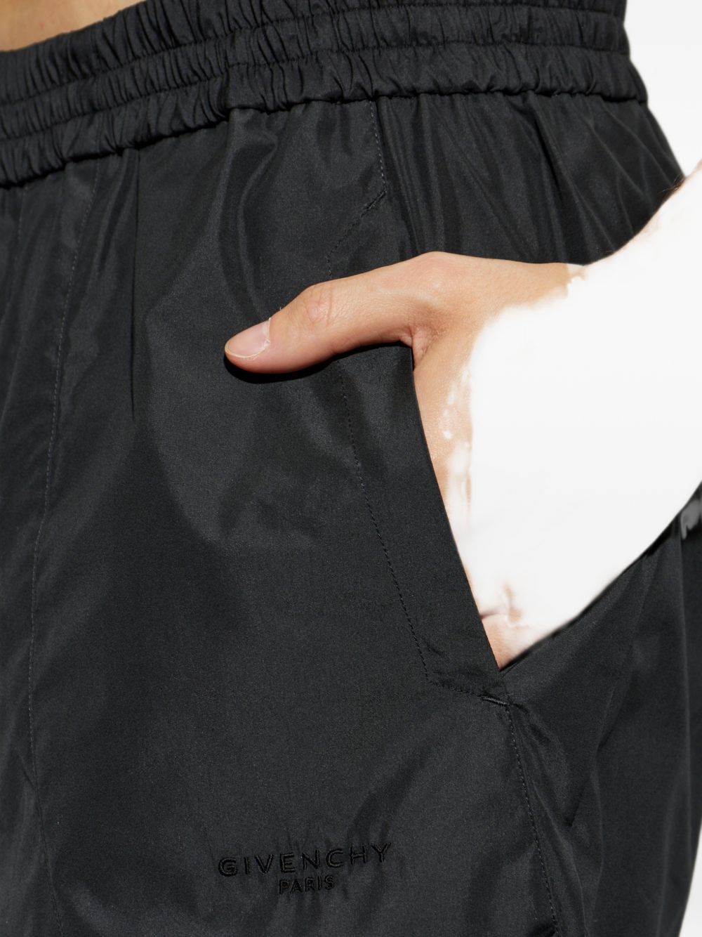 Couture Seam joggers with mix material cut-outs BM51S61YMJ 001 GIVENCHY 