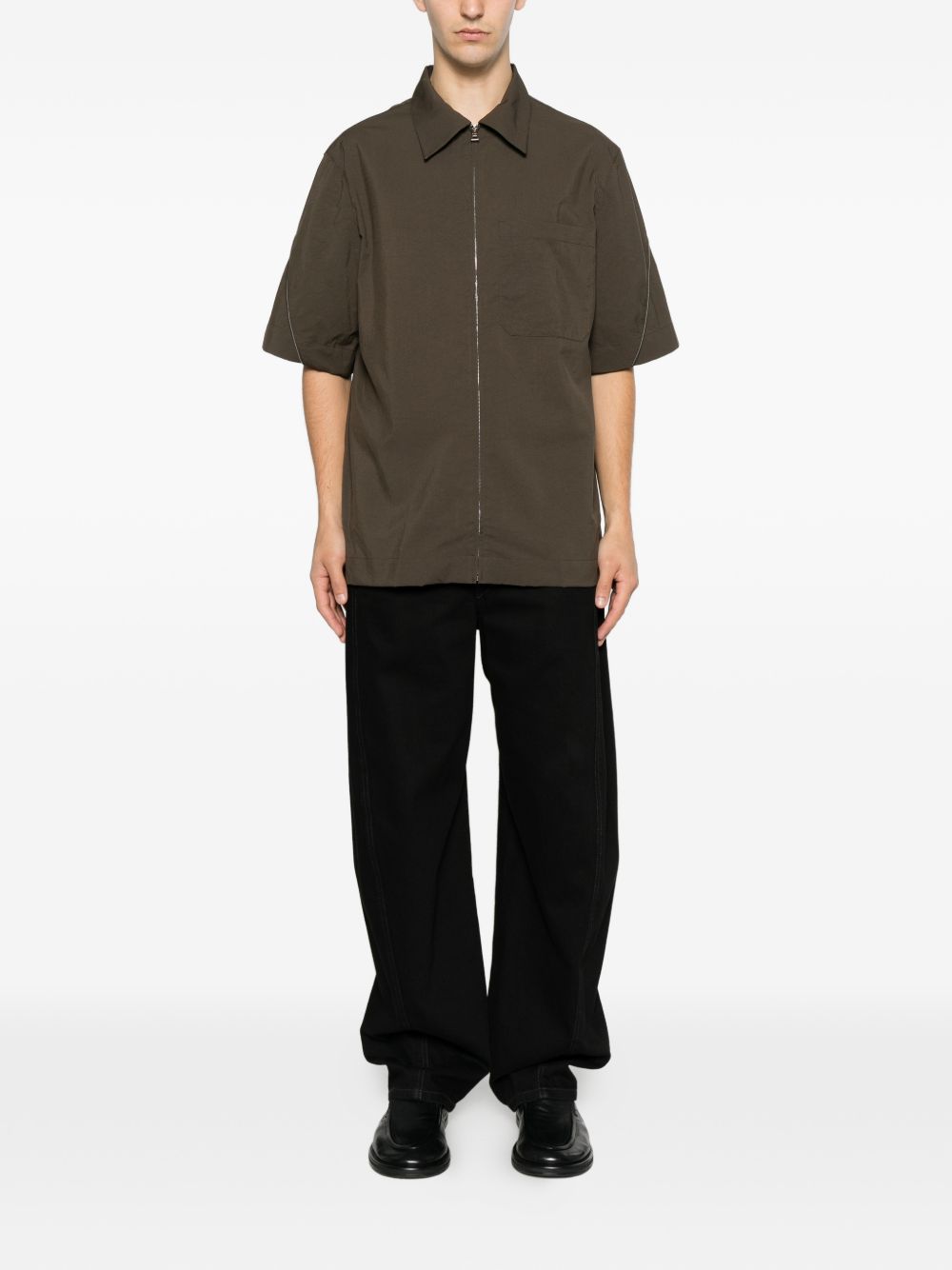 Couture Seam zipped shirt BM61AD16RK 202 GIVENCHY 
