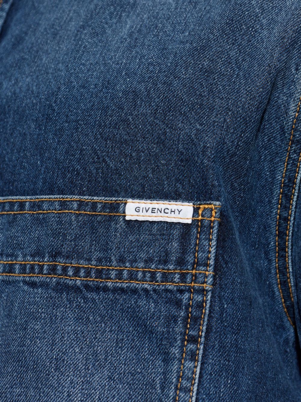Couture Seam shirt in denim BM61AL5YDS 053 GIVENCHY 