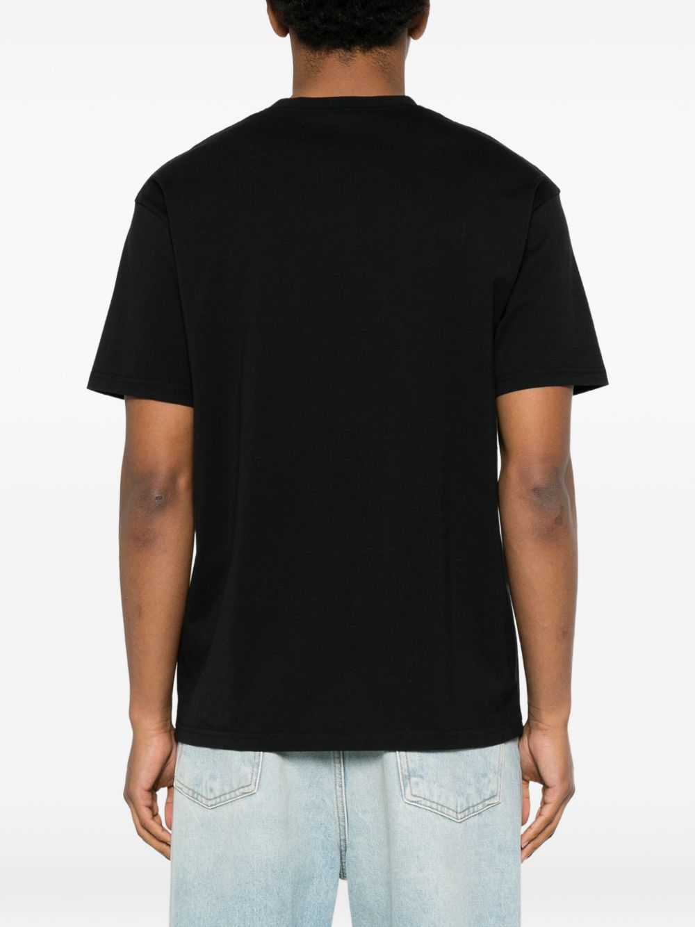 T-shirt with Photographic Negative print BM71NK3YU9 001 GIVENCHY 
