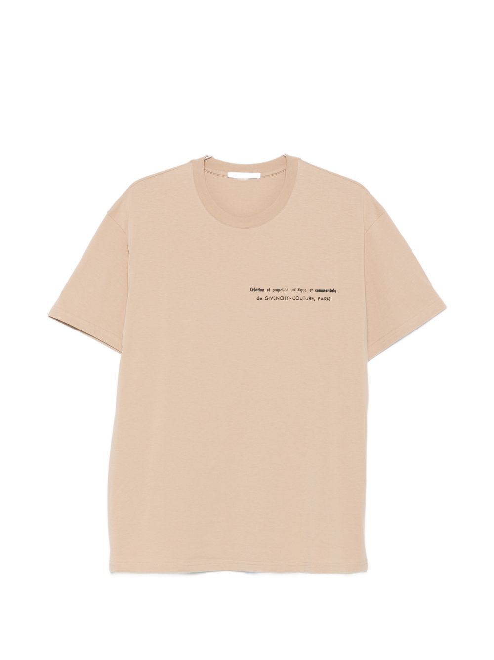 T-shirt in cotton with Archives print BM71NK3YUE 250 GIVENCHY 