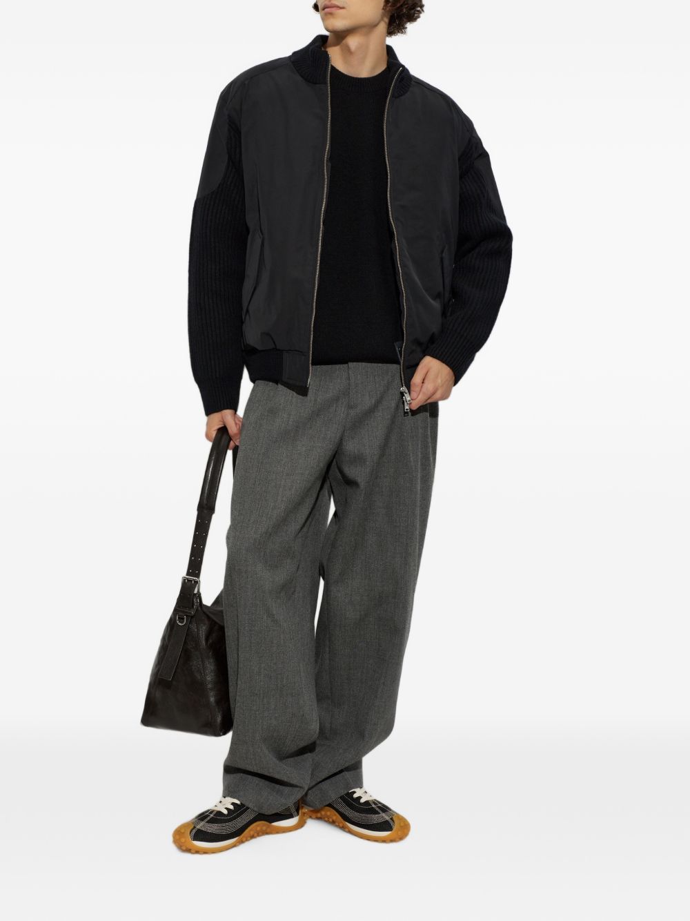 Couture Seam sweater in wool and cashmere BM90X84YRM 001 GIVENCHY 