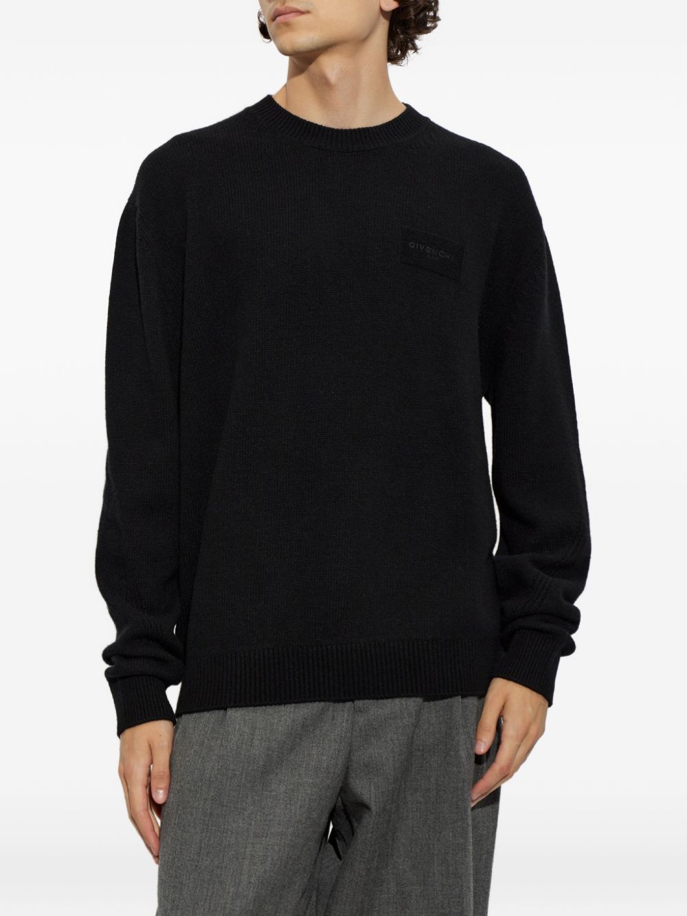 Couture Seam sweater in wool and cashmere BM90X84YRM 001 GIVENCHY 