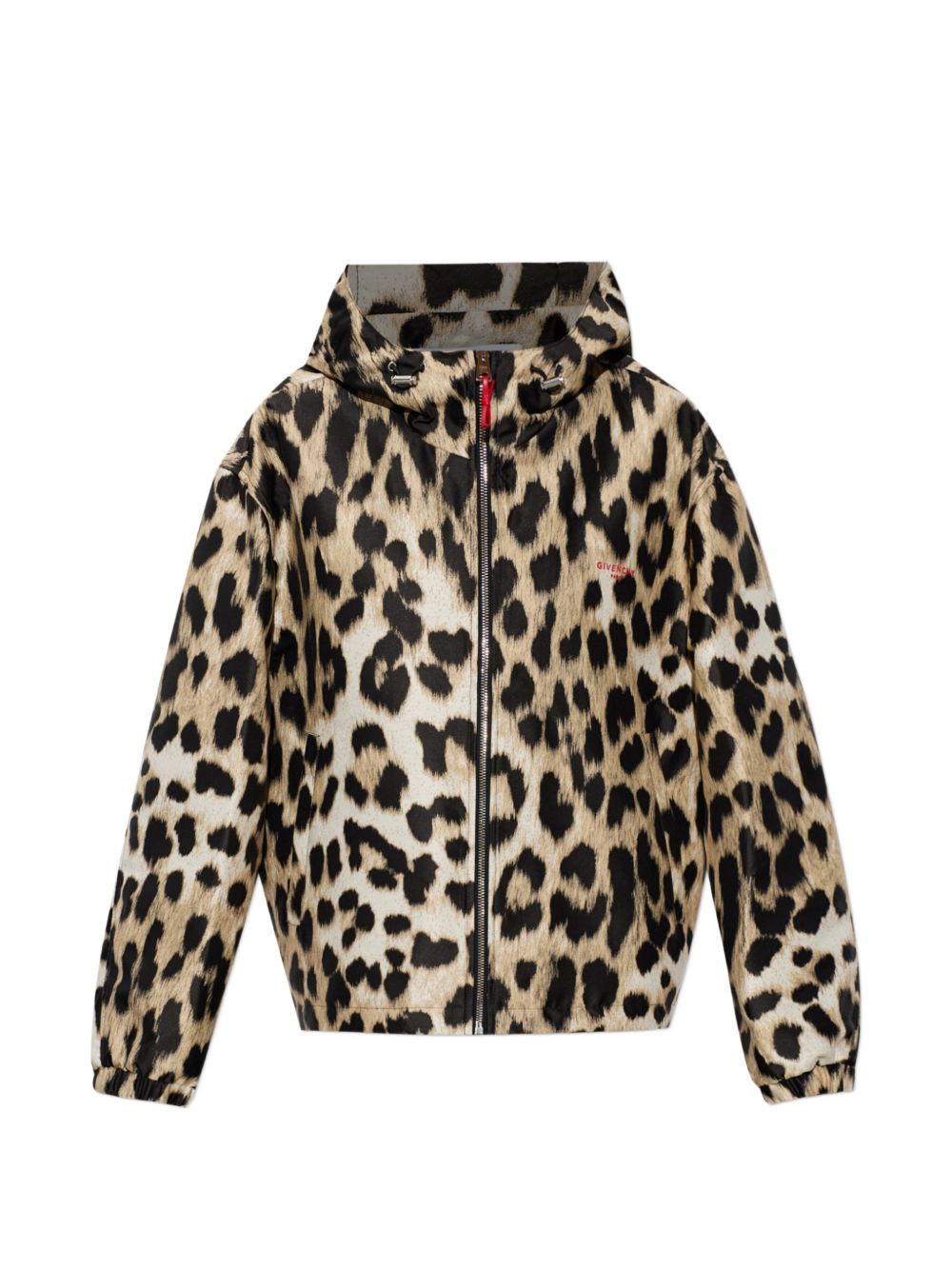 Windbreaker in leopard jacquard BW00W716VJ 250 GIVENCHY 