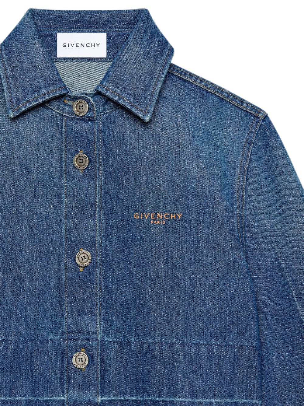 shirt in denim BW61N3517B 420 GIVENCHY 