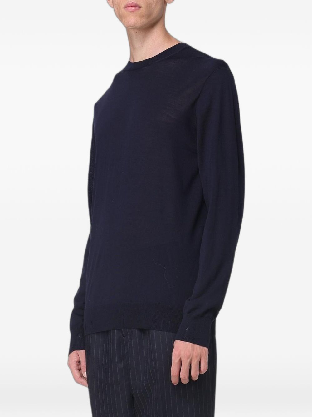 Round-neck virgin wool sweater GMP00947 P00066550501 GOLDEN GOOSE 