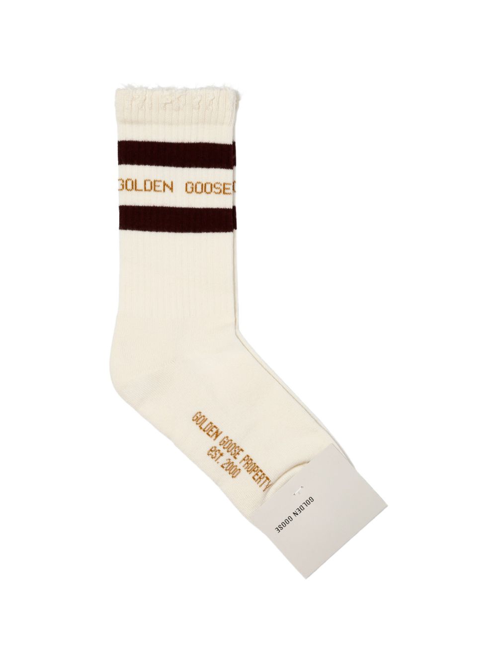 Ribbed-knit ankle socks GUP00883 P00048712534 GOLDEN GOOSE 