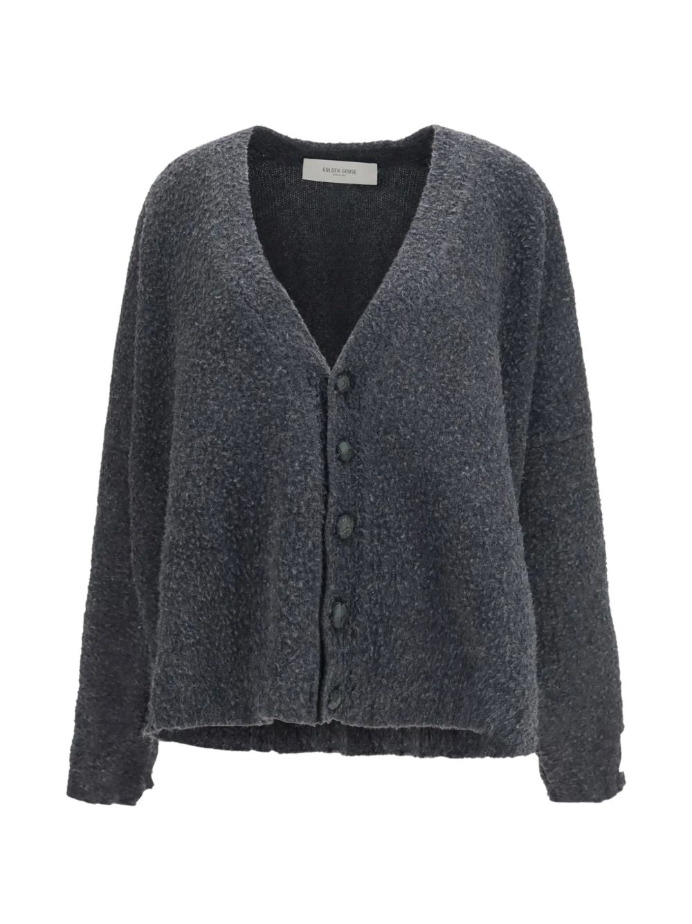 Bouclé-knit cardigan GUP02832 P00267060100 GOLDEN GOOSE 