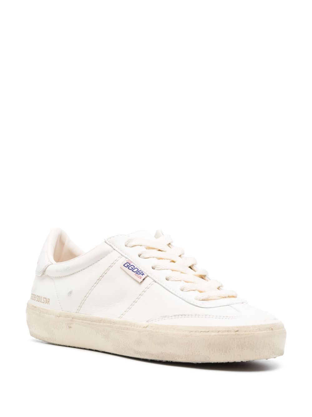 Soul Star in white nappa with white leather heel tab GWF00464 F00504911629 GOLDEN GOOSE 