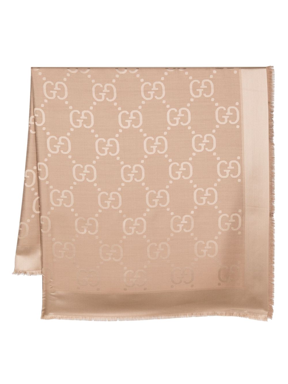 GG jacquard silk wool shawl 663671 3GC439800 GUCCI 