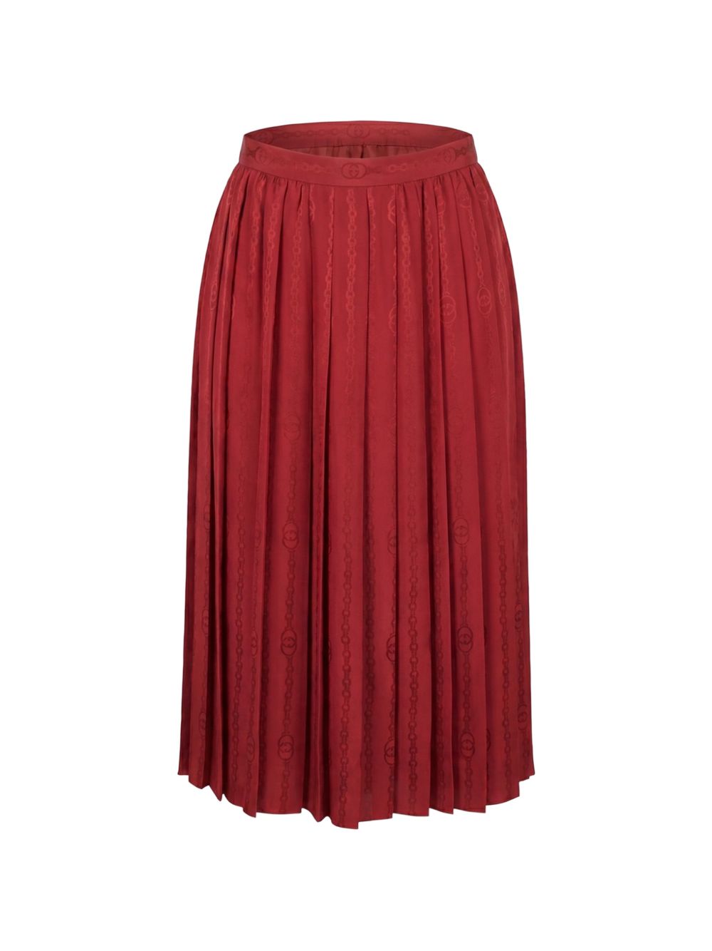 Interlocking G chain jacquard skirt 865115 ZAM486199 GUCCI 