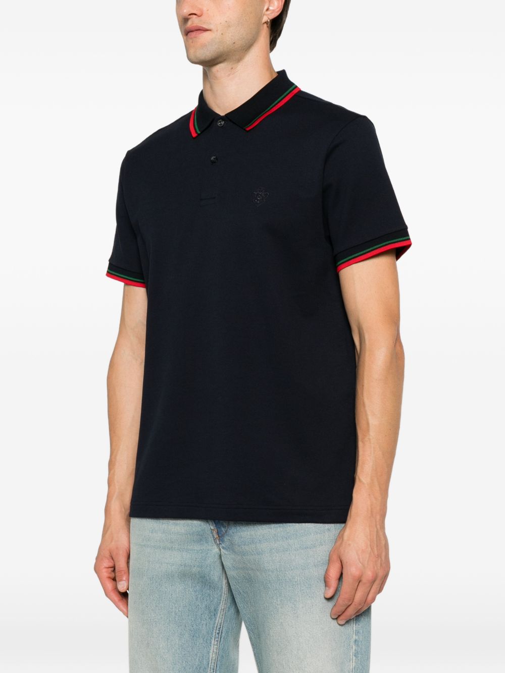 Cotton piquet polo shirt 872471 XJHX64816 GUCCI 