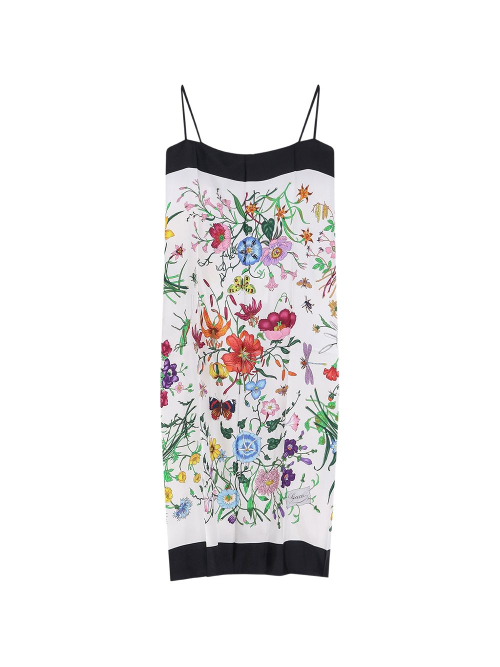 Printed silk twill dress 874124 ZAU959097 GUCCI 