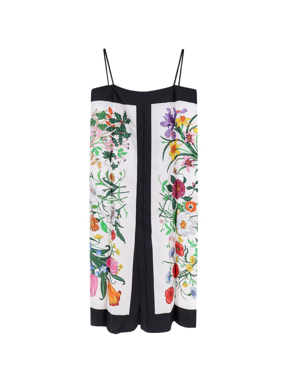 Printed silk twill dress 874124 ZAU959097 GUCCI 