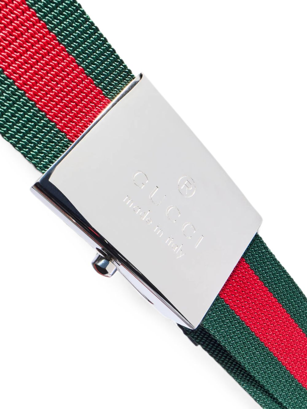 Web belt with rectangular buckle 874734 HAAPT8475 GUCCI 