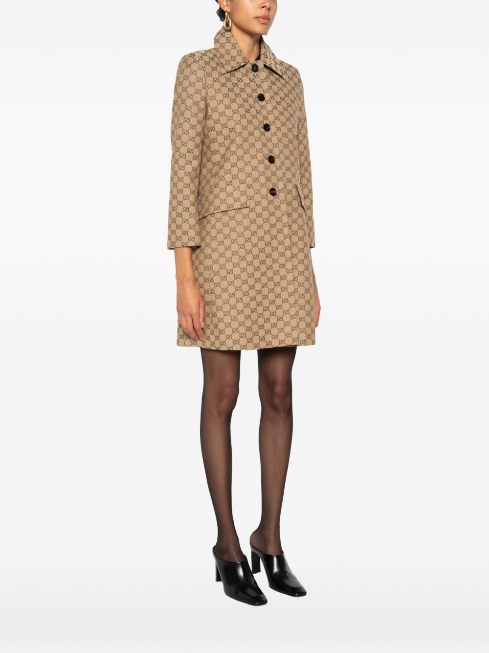 GG cotton canvas coat 875363 ZAF4S2580 GUCCI 
