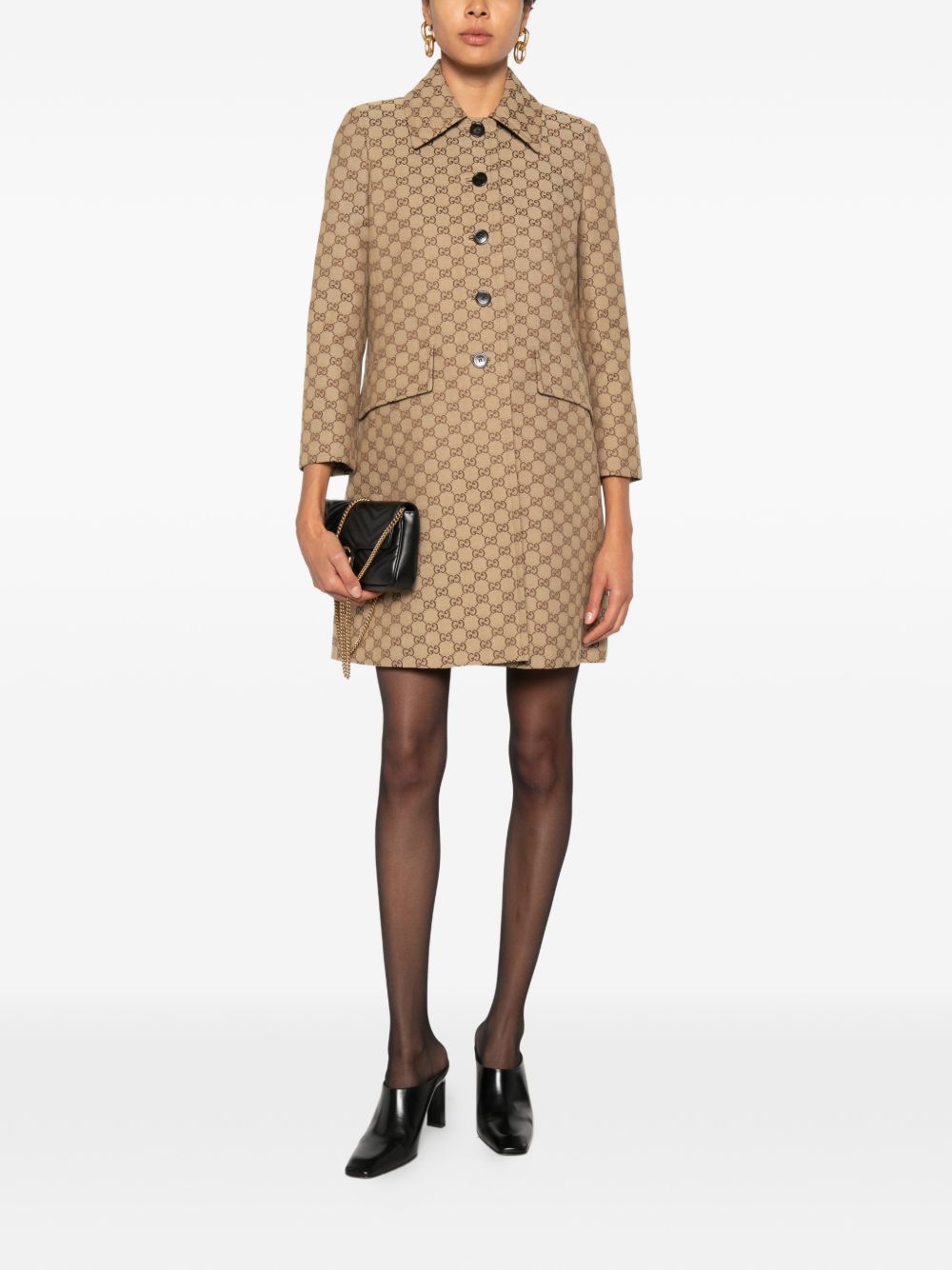 GG cotton canvas coat 875363 ZAF4S2580 GUCCI 
