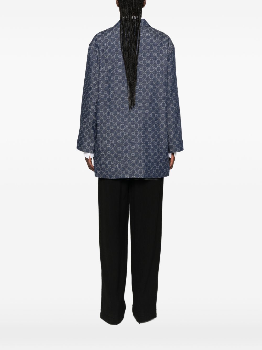 GG cotton denim jacquard jacket 875438 XDDG34011 GUCCI 