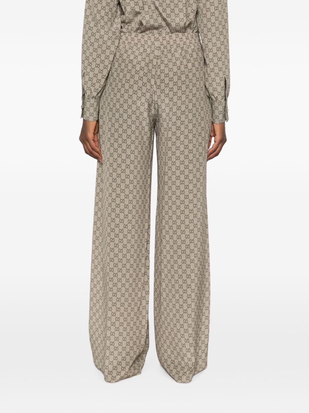 Printed silk leisure pants A003ZB ZAVRI2270 GUCCI 