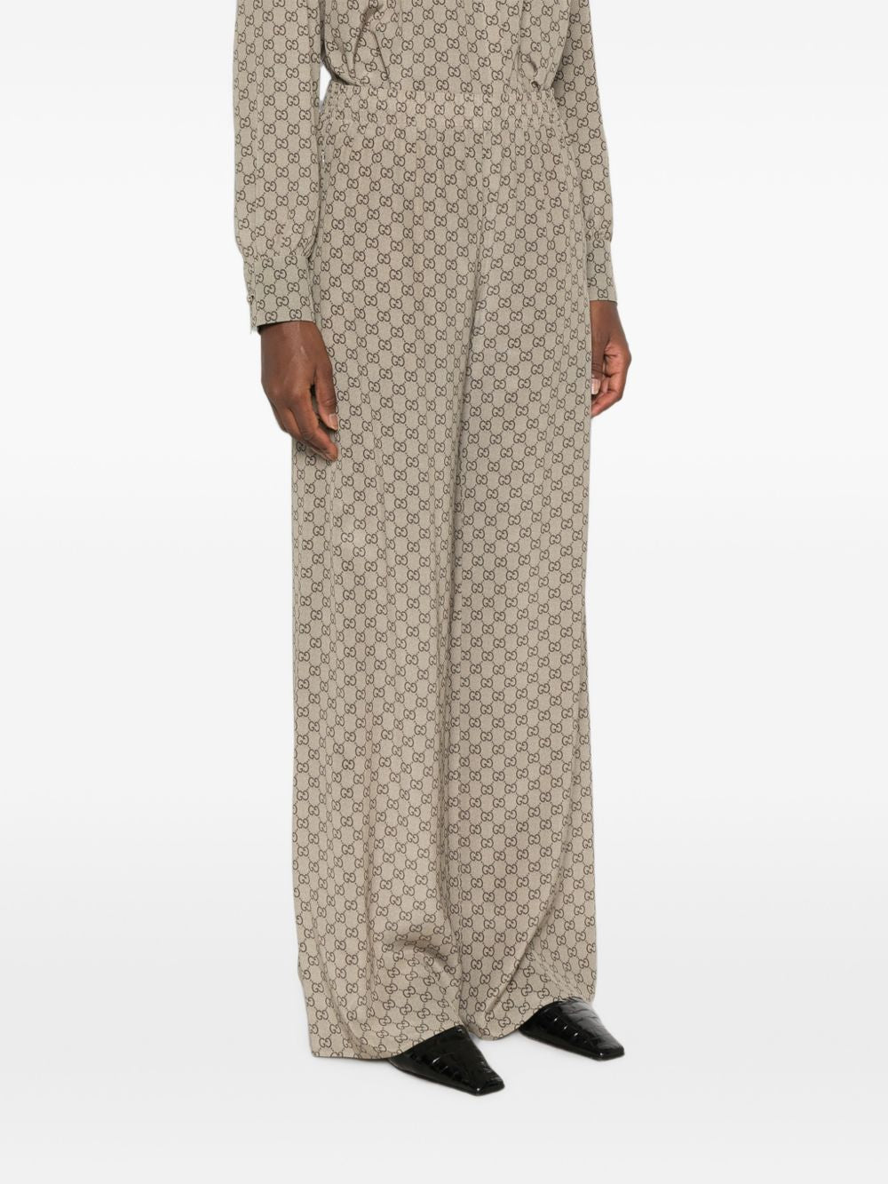 Printed silk leisure pants A003ZB ZAVRI2270 GUCCI 