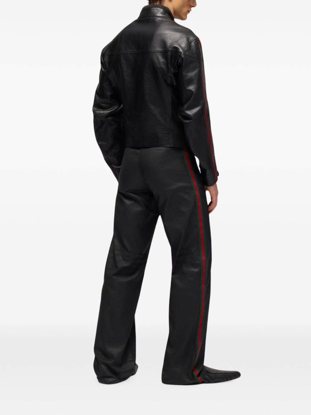 Denim pants with Web A006GG XDDH31000 GUCCI 
