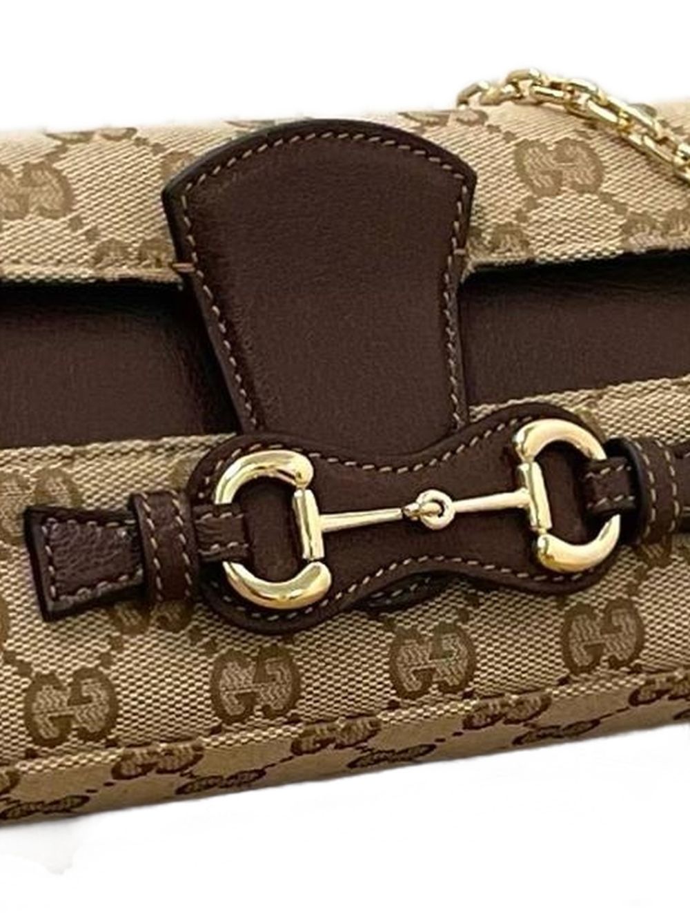 Wallet on chain with Horsebit A006YU FAGH89651 GUCCI 