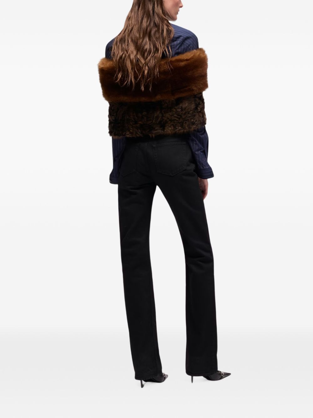 denim pants with soft coating A008N8 XDDJH1000 GUCCI 