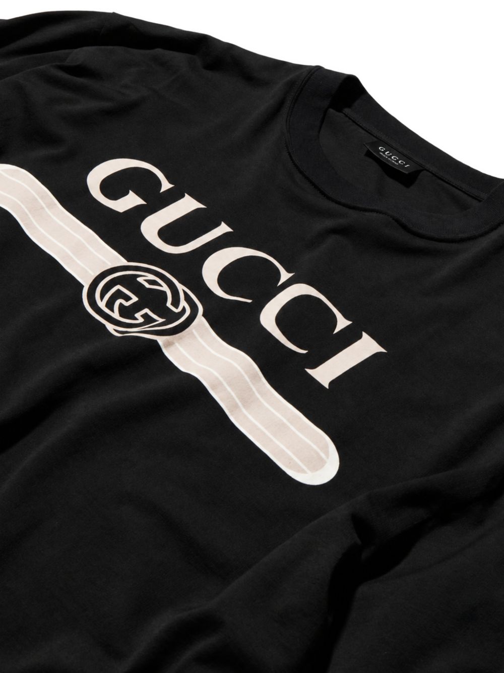 Cotton jersey T-shirt with print A0095J XJH5Y1152 GUCCI 