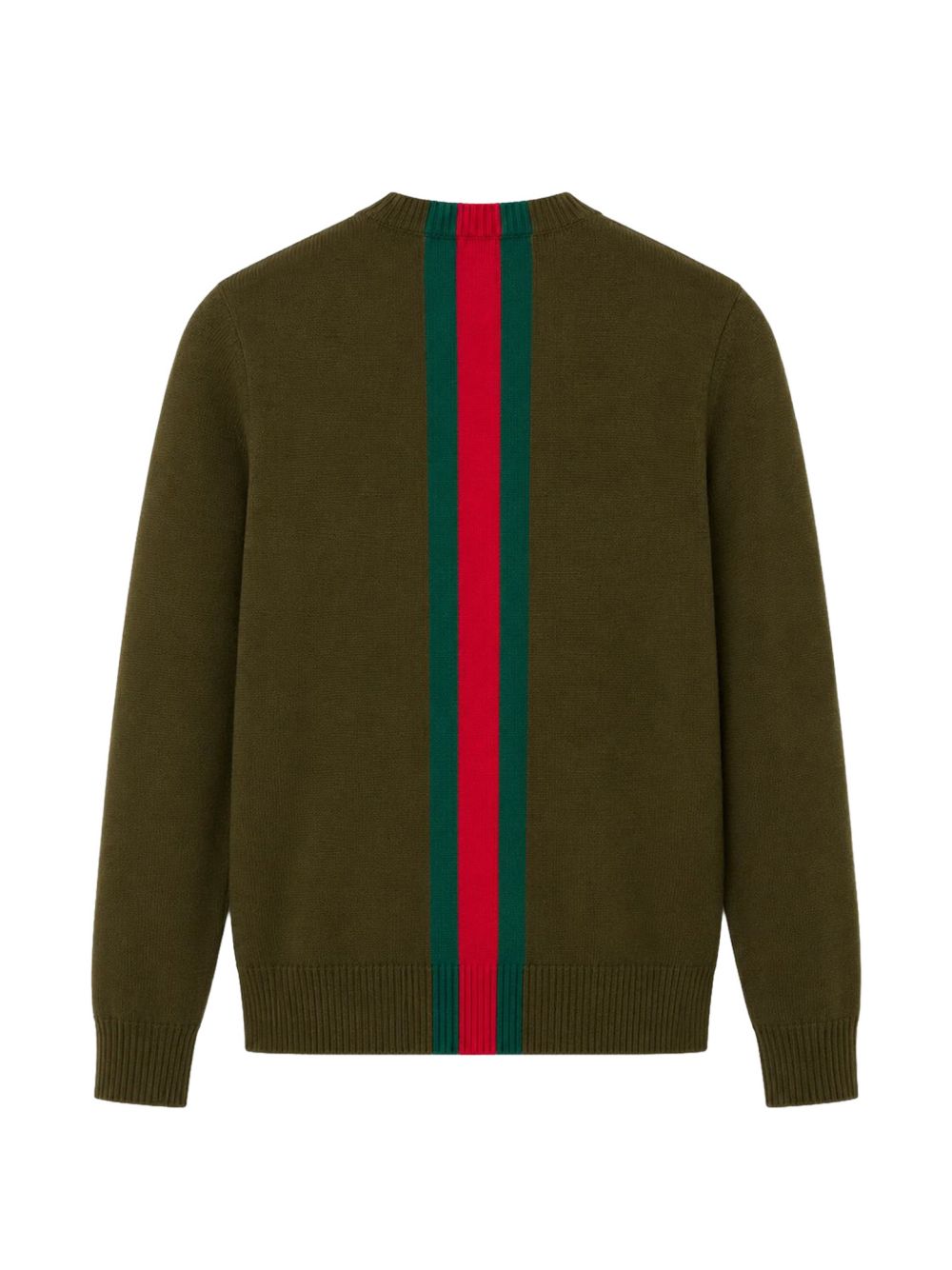 Children's wool sweater with Web 867433 XKFNR3008 GUCCI KIDS 