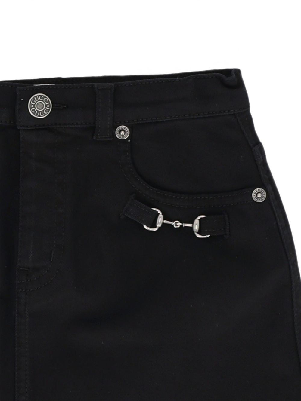 Children's denim mini skirt 873380 XDC411168 GUCCI KIDS 