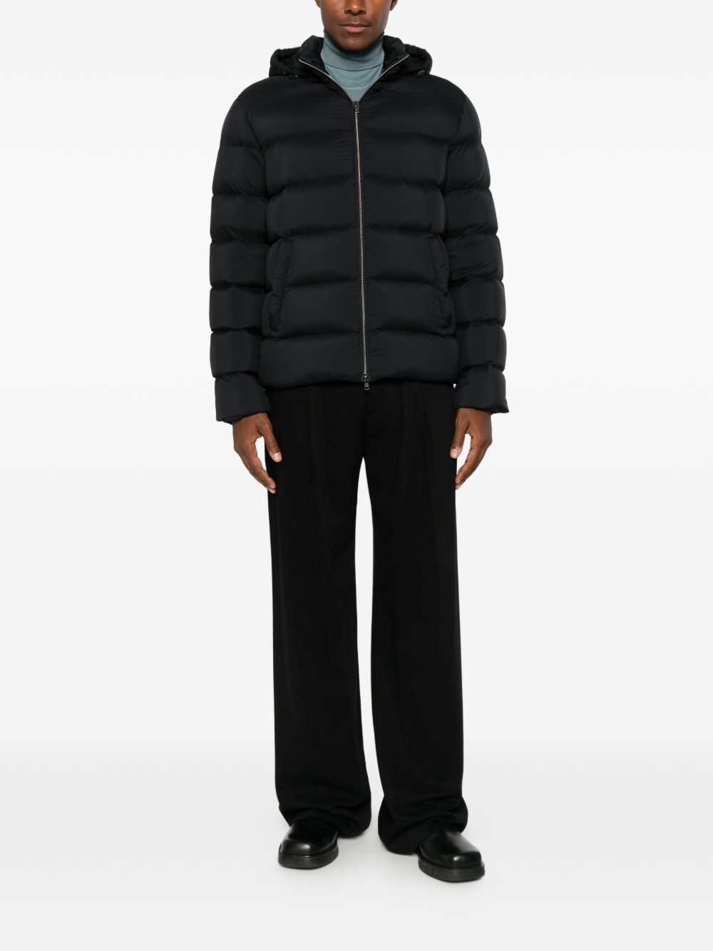 Hooded padded jacket PI0016ULE 12456Z9300 HERNO 