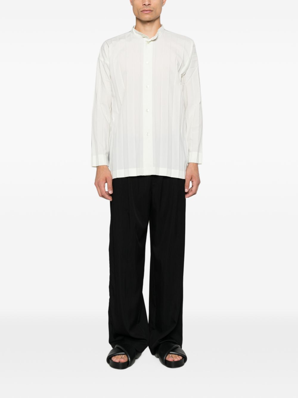 Edge long-sleeve shirt HP68FJ301 01 HOMME PLISSÉ ISSEY MIYAKE 