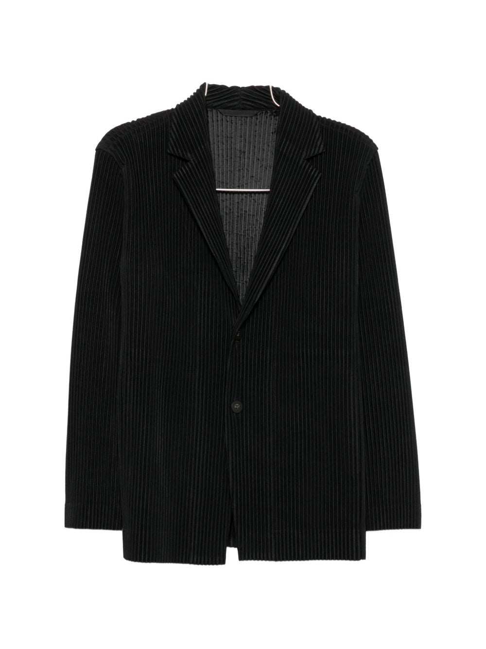 plissé-effect single-breasted jacket HP68JD501 15 HOMME PLISSÉ ISSEY MIYAKE 