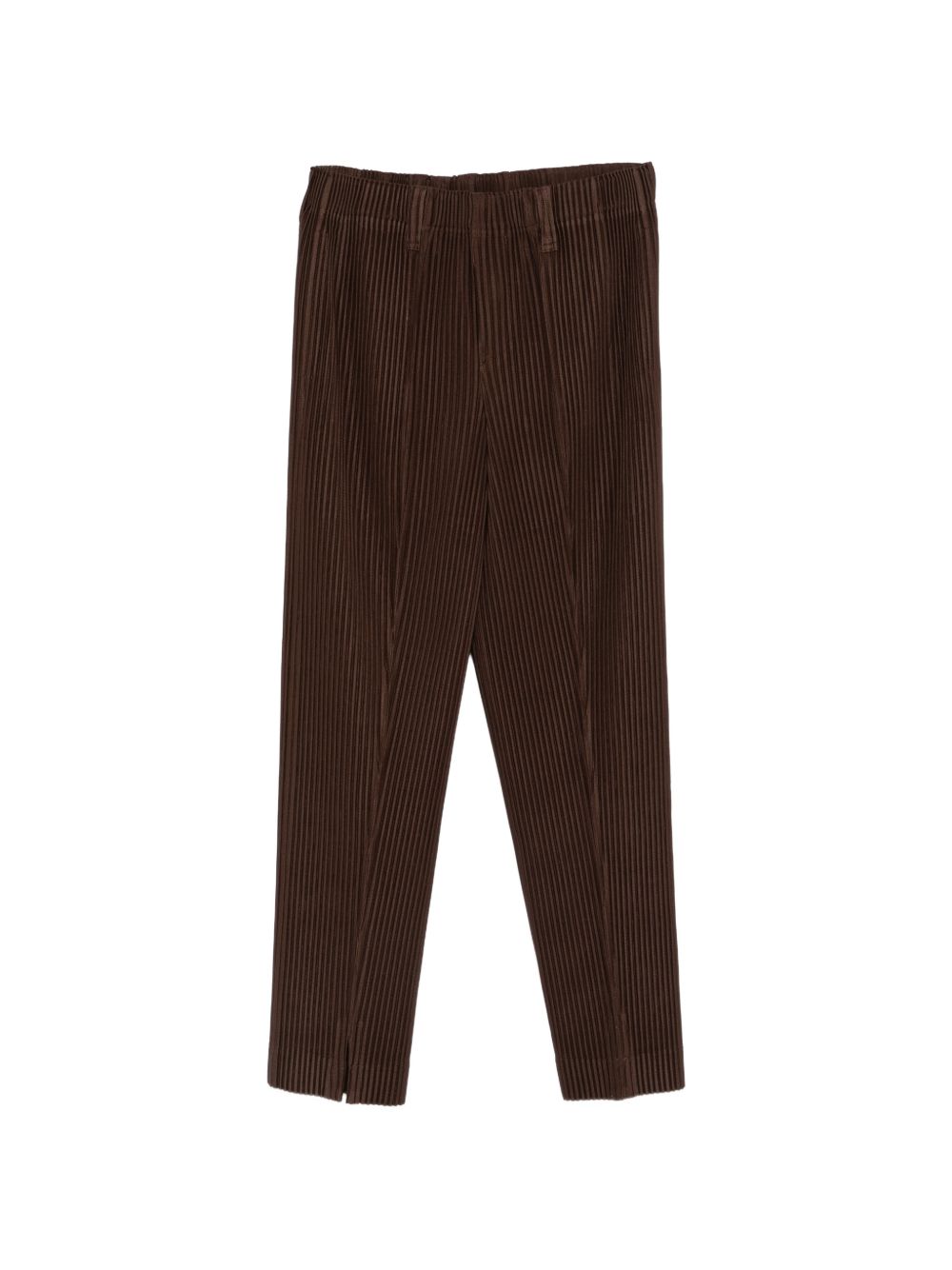 Pleated slit-hem trousers HP68JF153 46 HOMME PLISSÉ ISSEY MIYAKE 
